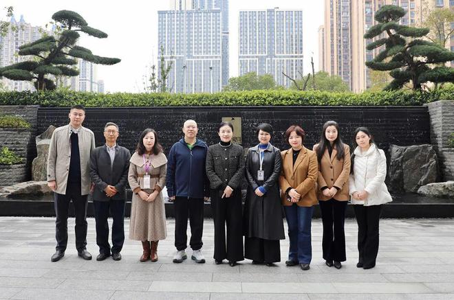 长沙市政协副主席刘金文一行莅临绿之韵中心调研