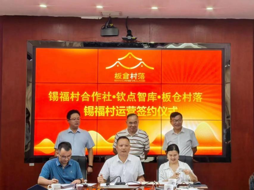 “板仓村落”公共品牌正式发布，首个整村运营点落户锡福村