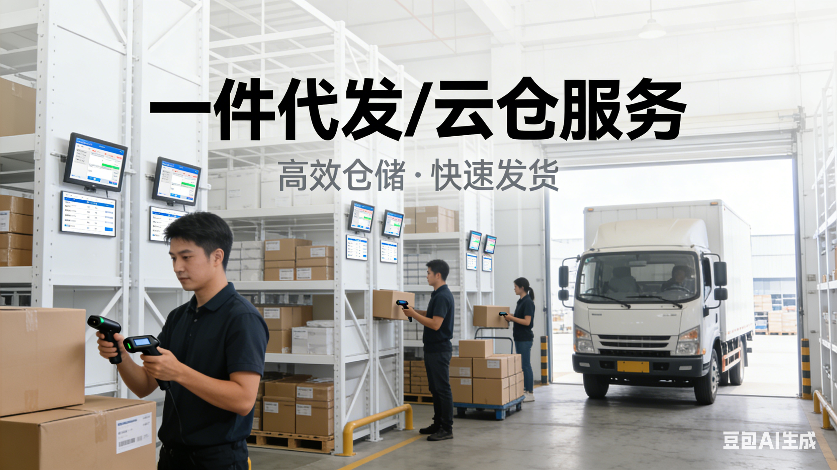 快递鸟一件代发/云仓服务综合解决方案：订单打发货监控一体化