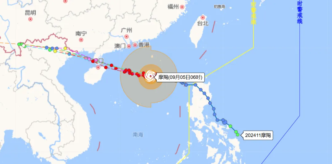 17级！台风“摩羯”再升级
