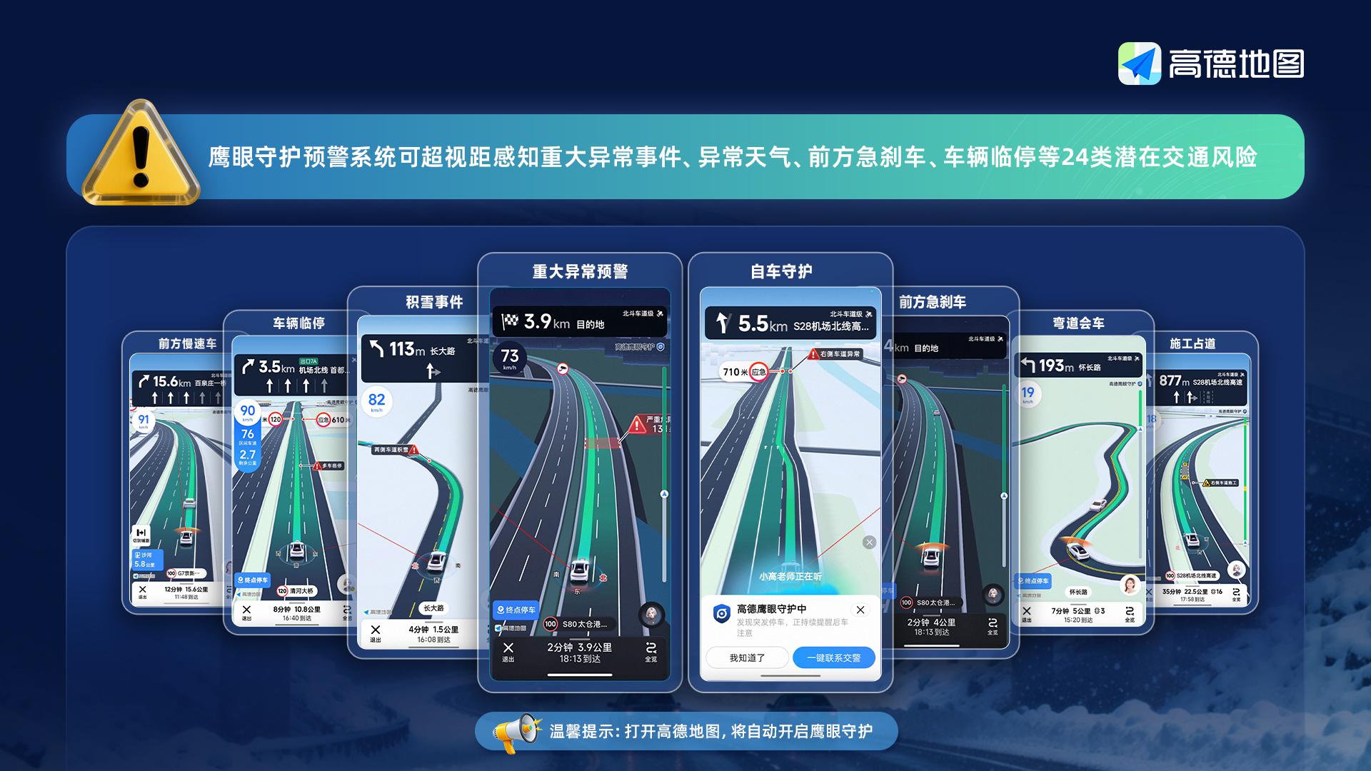 每天8800万次提醒，鹰眼守护预警系统让高速路段事故率下降10%