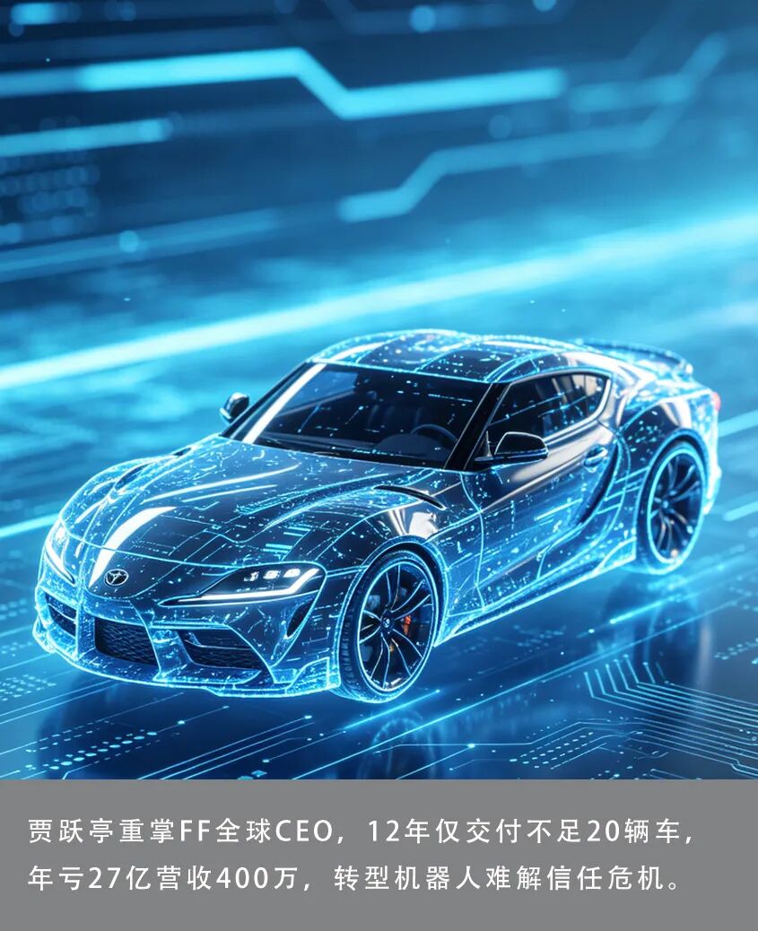 贾跃亭重回FF最高权力宝座 市场更关心：车呢？