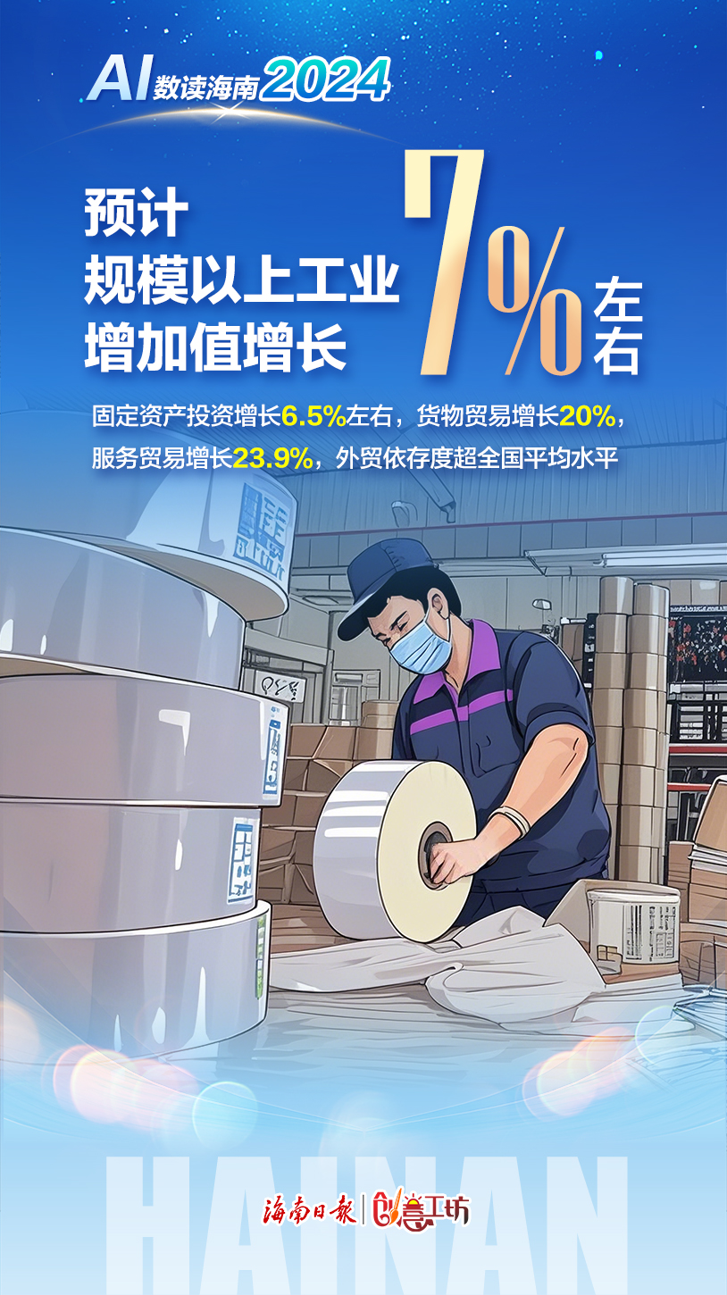 AI绘报告｜数读海南2024