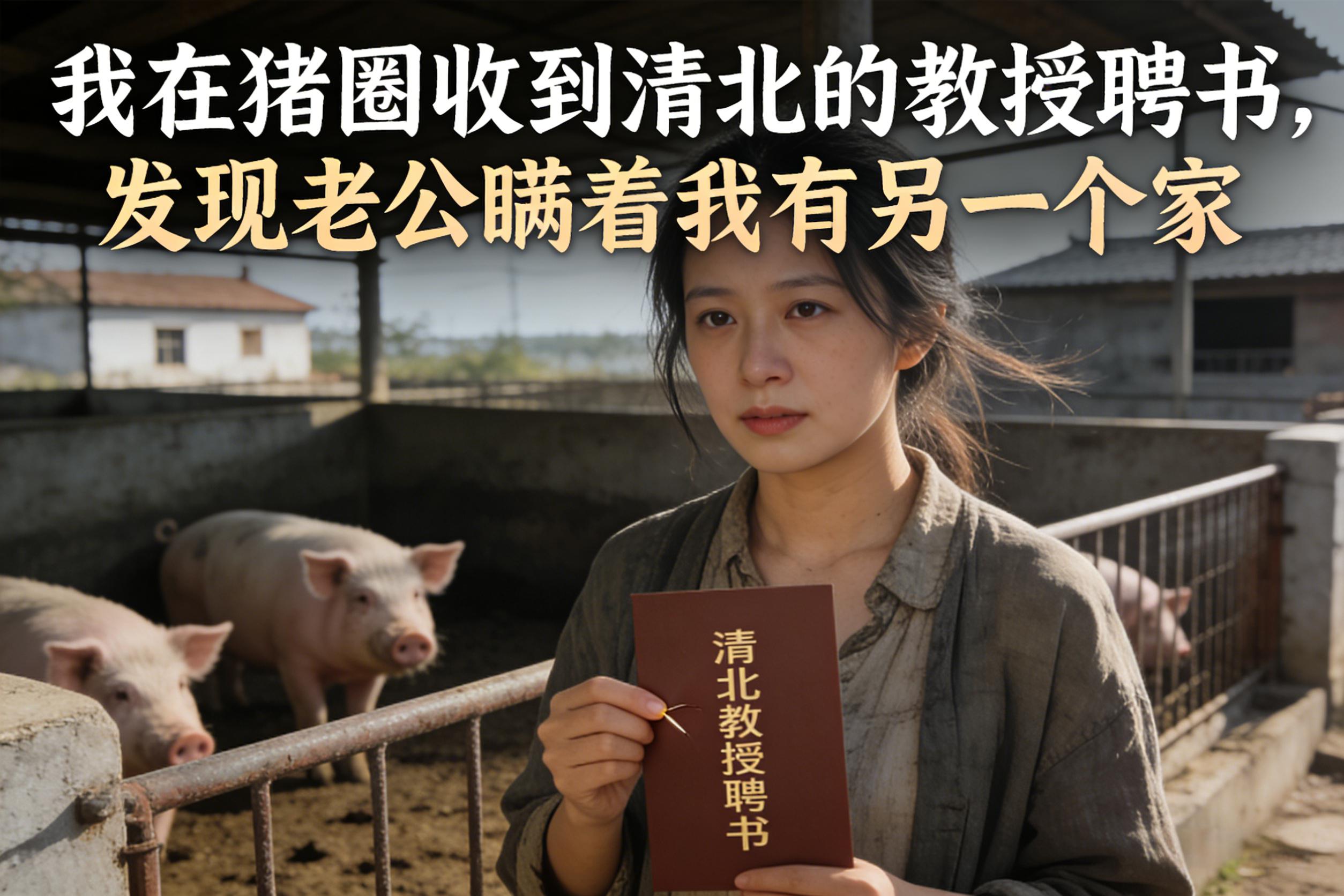 我在猪圈收到清北的教授聘书，发现老公瞒着我有另一个家