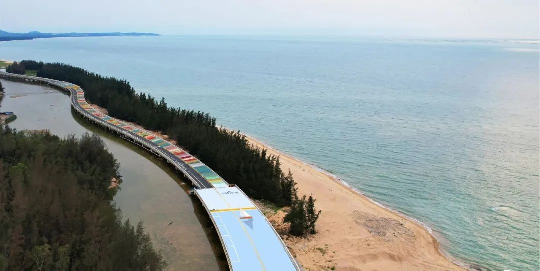 环岛旅游公路昌江段将现“千寻之梦” 预计11月底完工