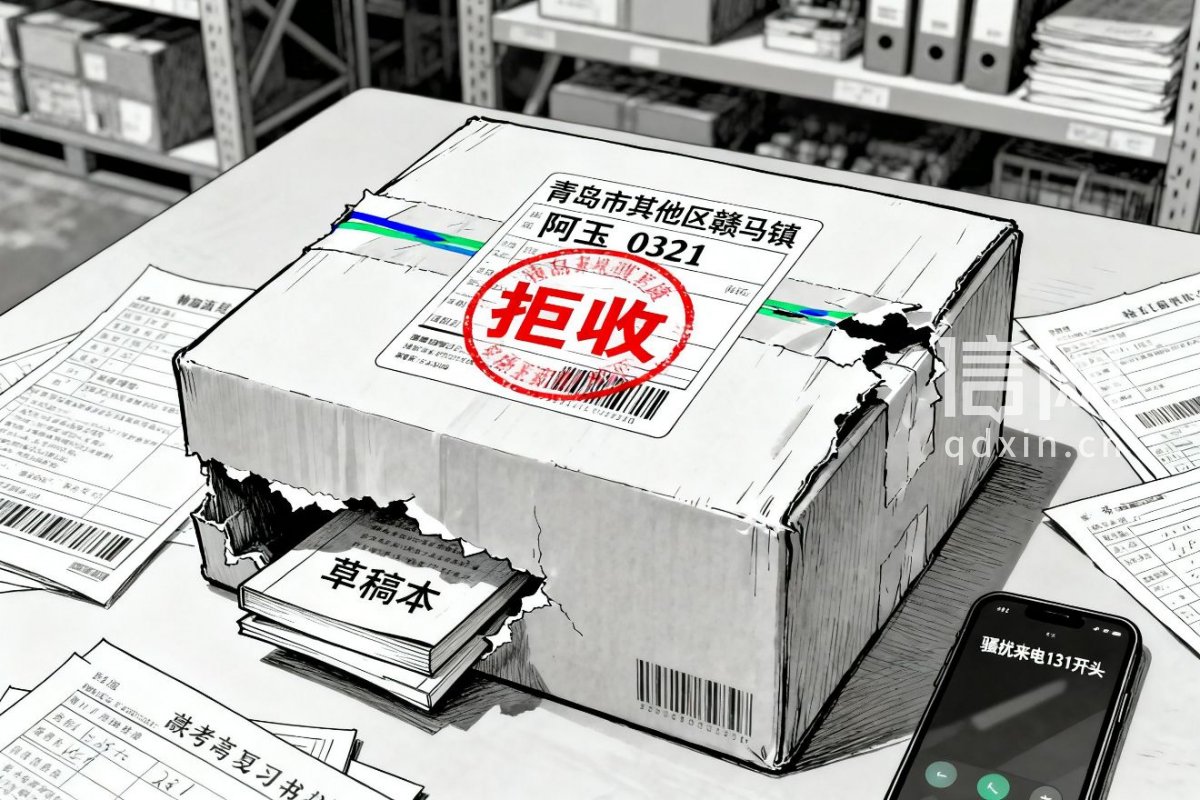 网上购买高考生急用复习书，商家竟玩骚操作：下单1.8元草稿本，编假地址再远程拒收
