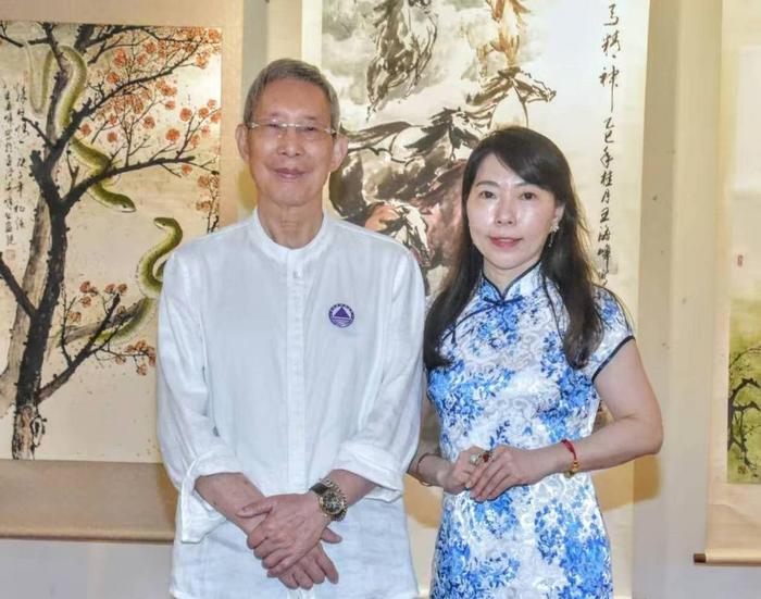 十二生肖传中华文化——王海峰、罗慧书画邀请展在台湾八卦山盛大展出