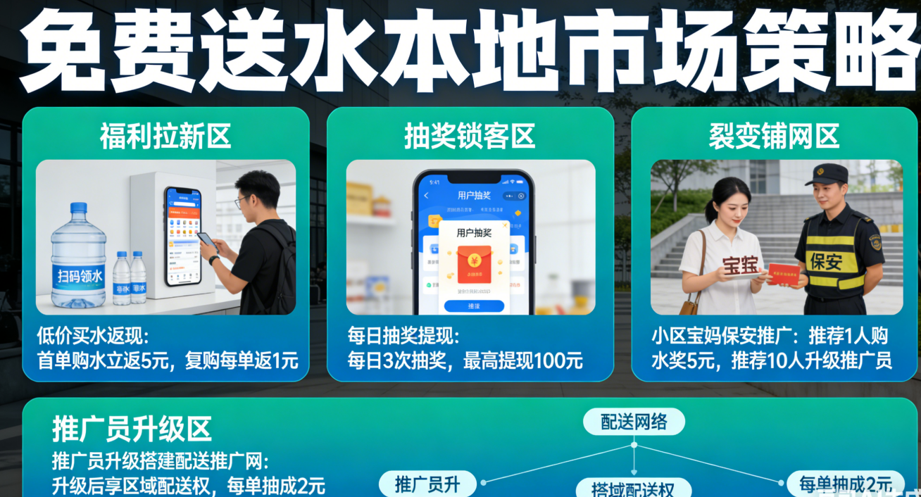 做本地服务别再瞎忙活！免费送水模式直接打爆市场