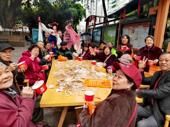 花牌坊社区“花灯耀花牌，团圆闹元宵”活动