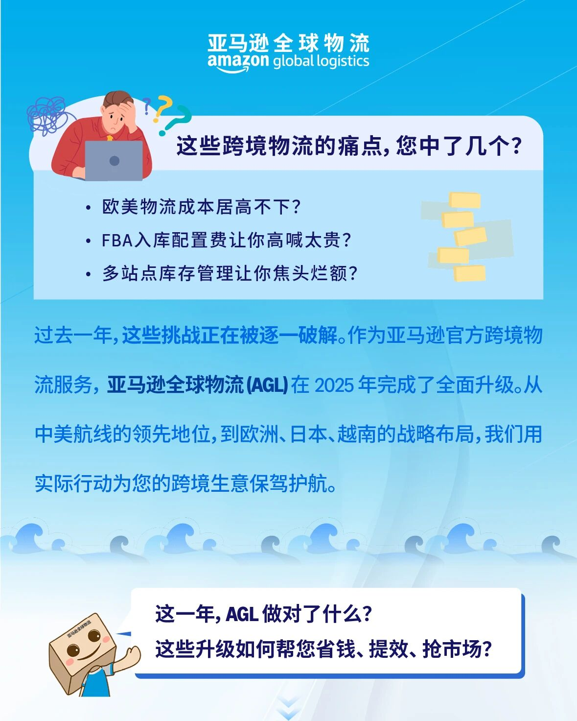 亚马逊AGL放大招，解锁跨境物流省钱新方式