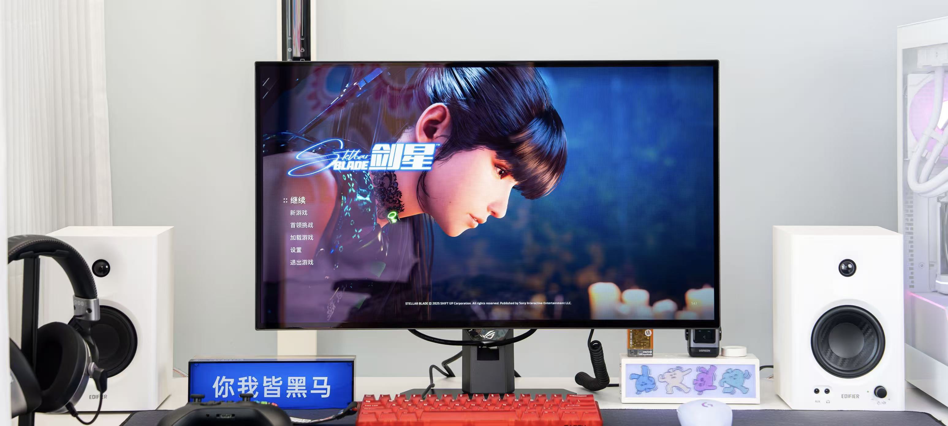 玩游戏直接开挂！ROG 27英寸OLED电竞显示器，FPS/3A/竞速游戏统统拿捏