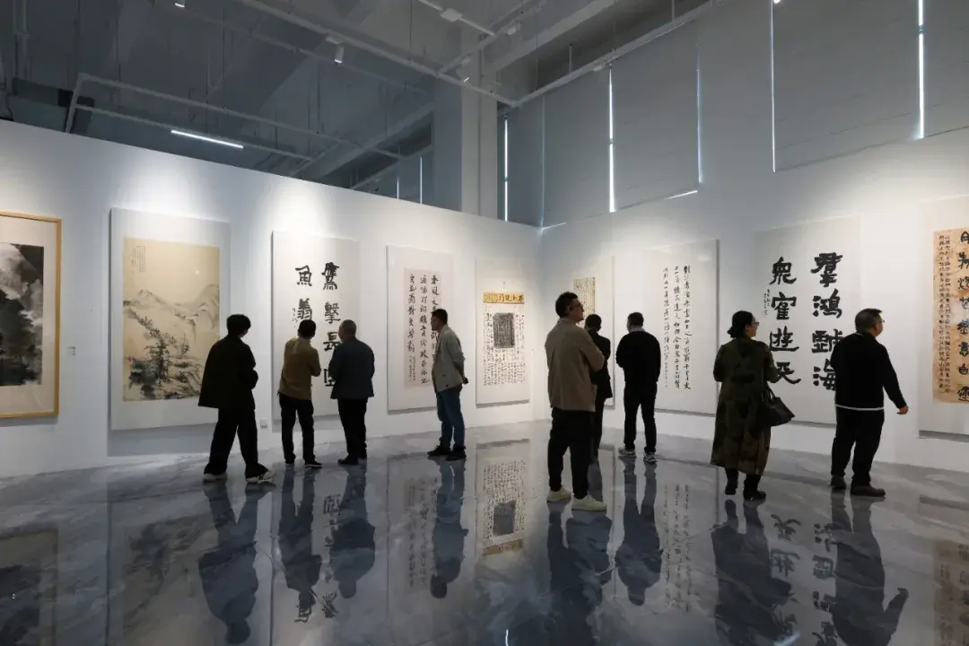 长沙·佛山书画名家作品邀请展开幕 两地三度携手共绘文化新卷