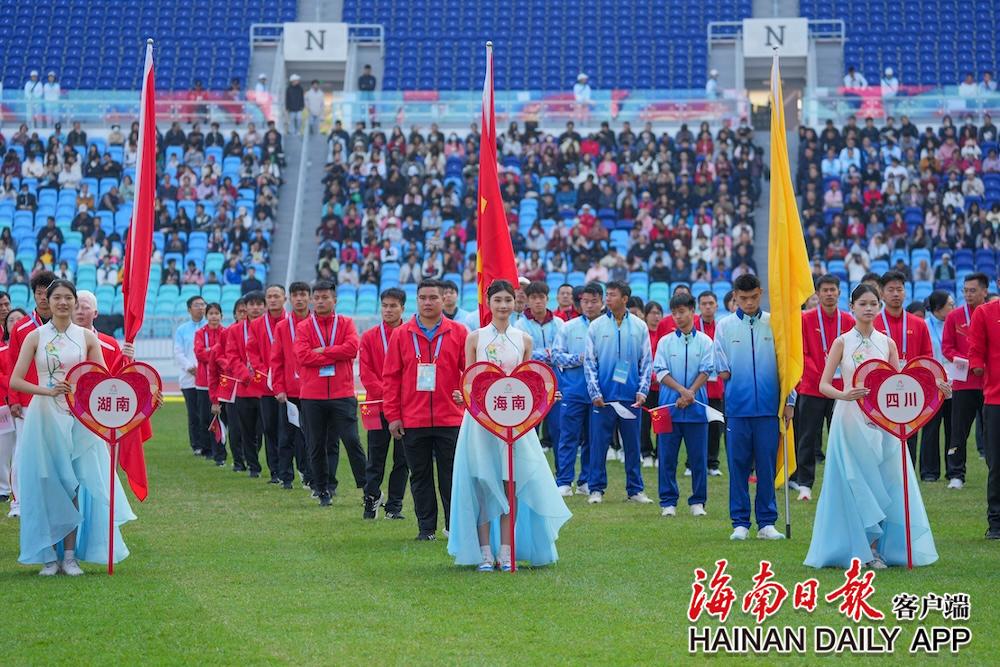 金牌数和奖牌数双双刷新纪录！海南代表团在全国残特奥会上实现突破