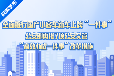 11月起，国产小客车新车上牌不用再跑车管所！