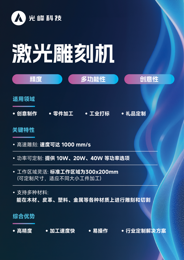 激光雕刻机，光峰科技协同效应下的产业裂变？