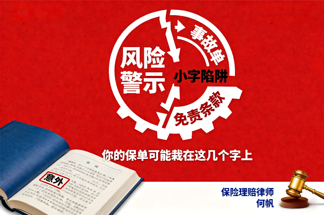 有交通违法，意外险就一定不赔？何帆律师以案说法
