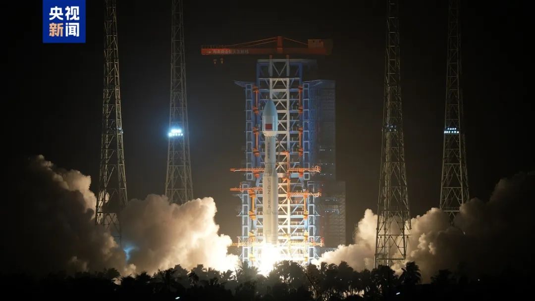 我国在文昌成功发射卫星互联网低轨10组卫星