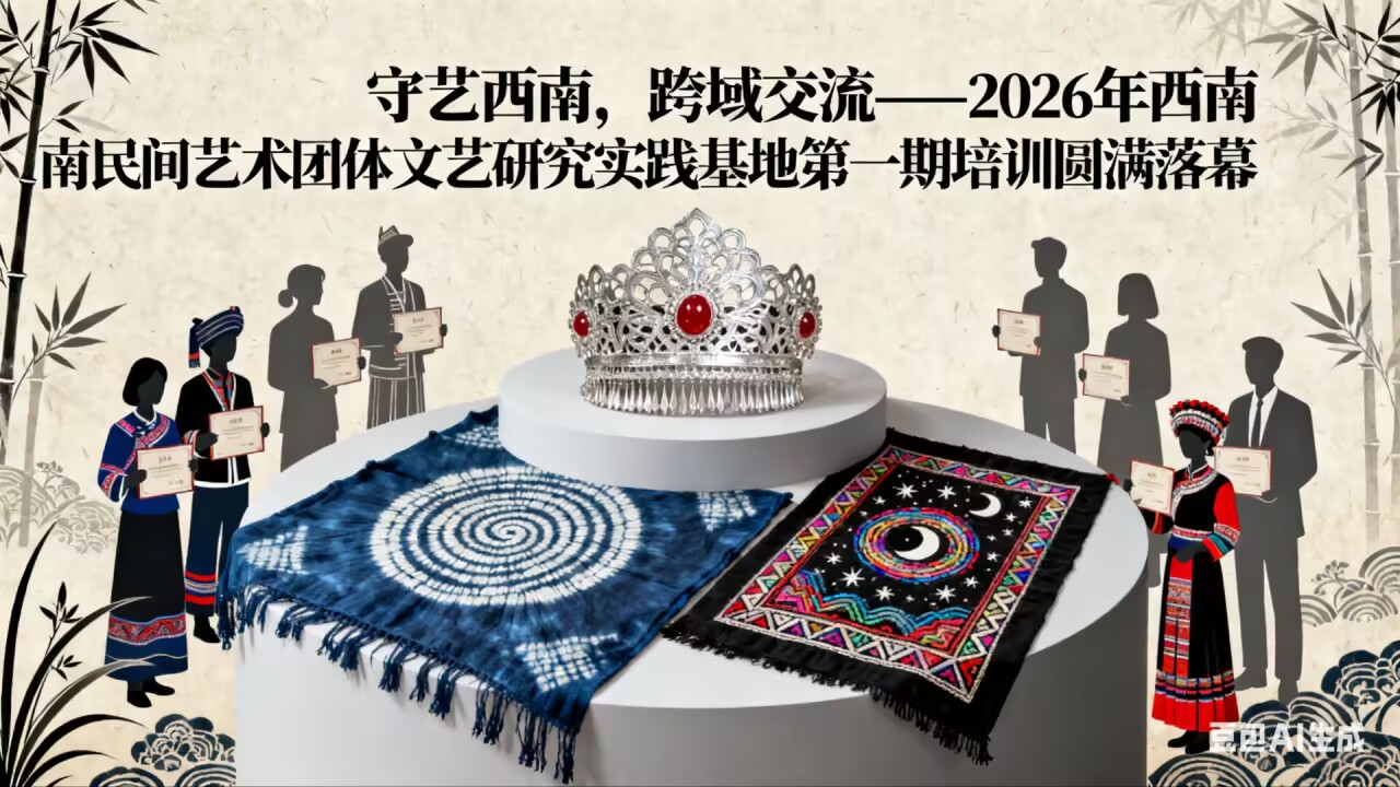 2026年西南民间艺术团体文艺研究实践基地第一期培训圆满落幕