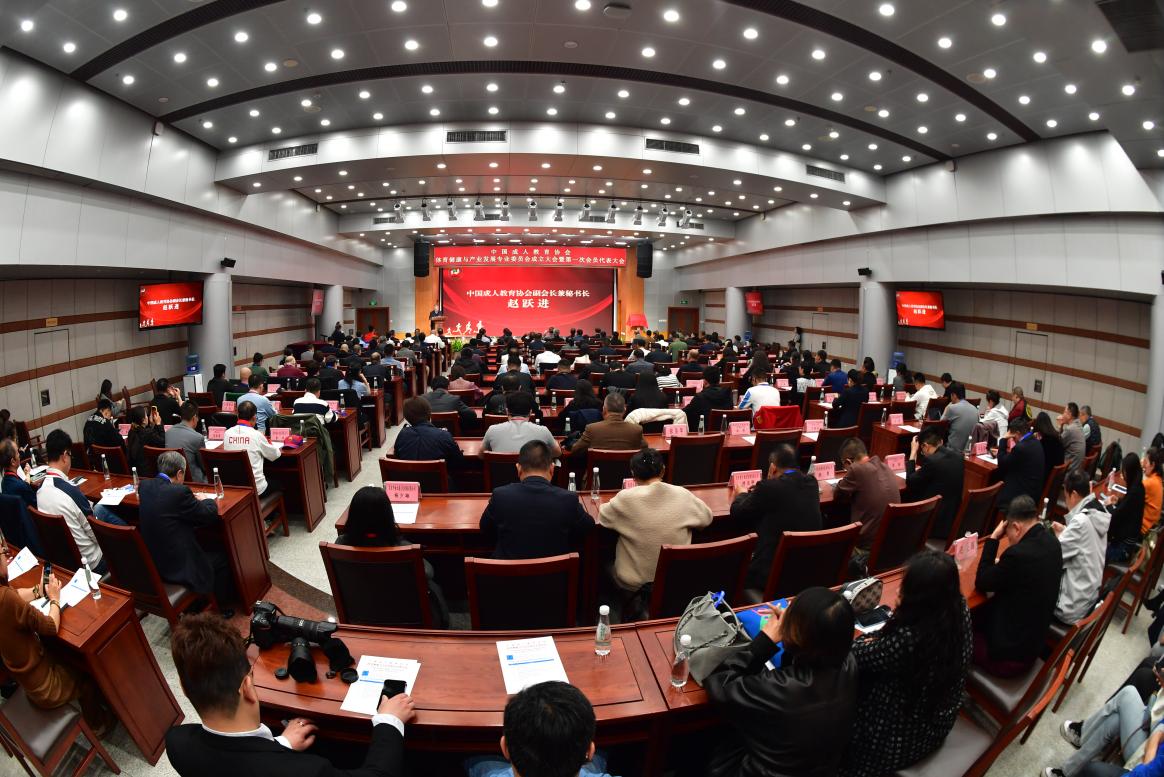 中国成人教育协会体育健康与产业发展专业委员会在京正式成立