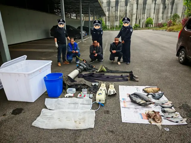 赤水公安严打非法捕捞，筑牢水域生态安全屏障