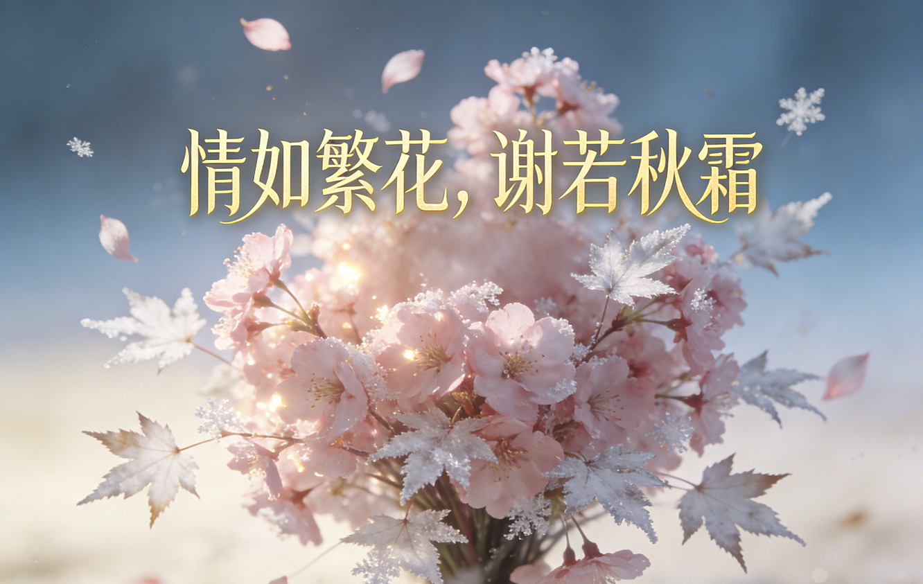 情如繁花，谢若秋霜