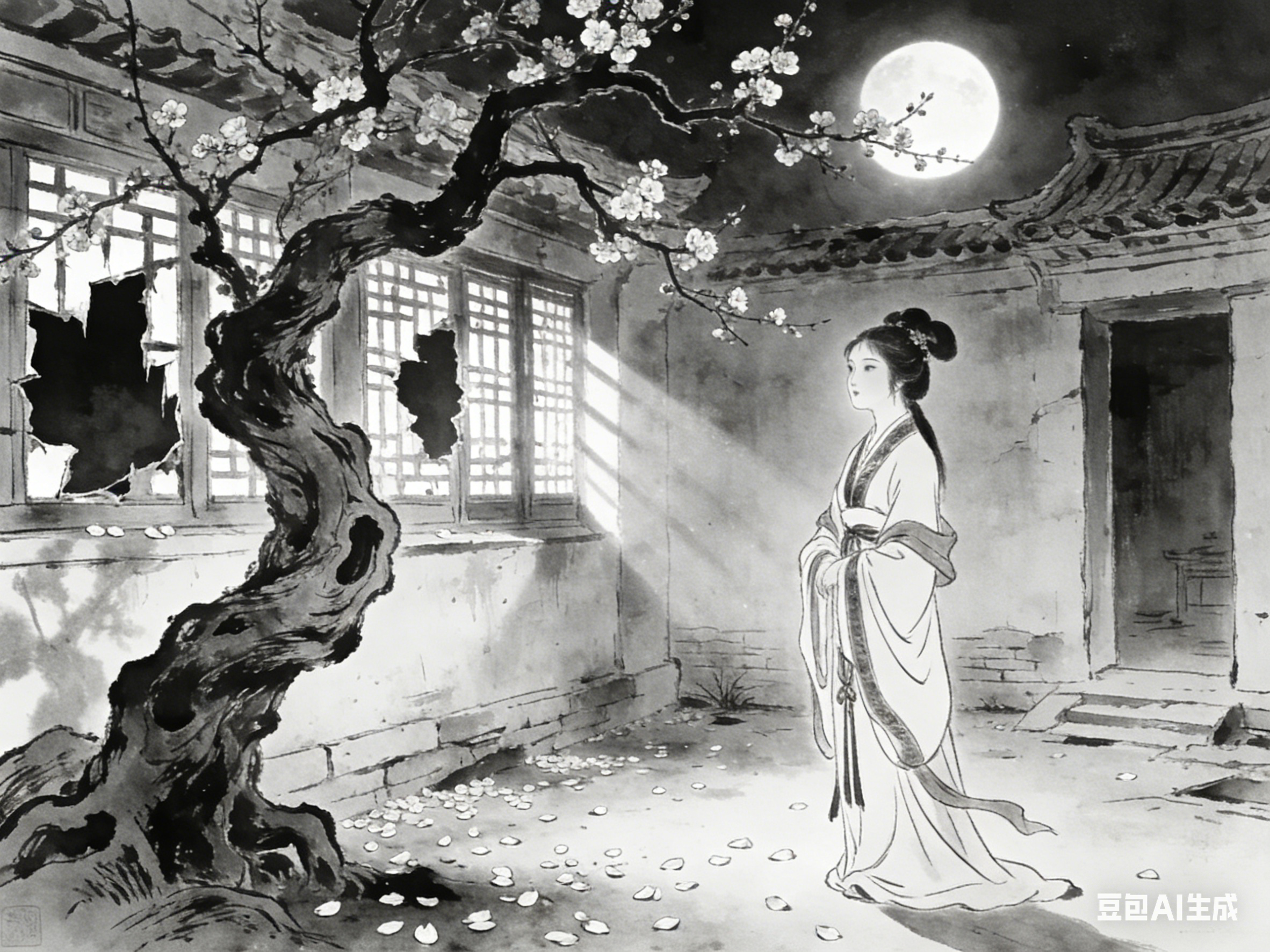 聊斋之梅女：古院梅开萦怨魄，良人赴约渡阴阳，尘缘未了话沧桑