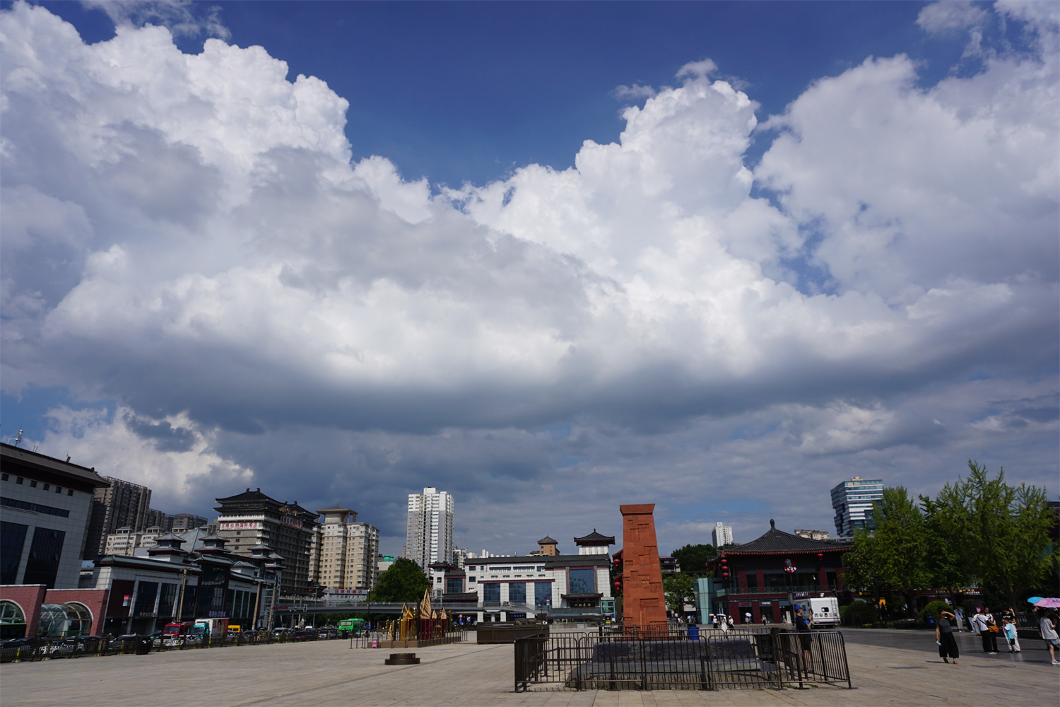 西安大雁塔风景【摄影孙宏伟】
