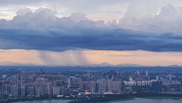 武汉下起“坨子雨”，当心！