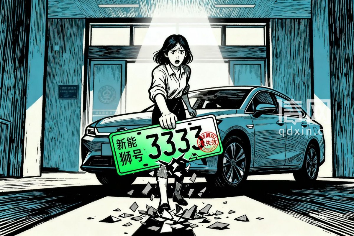广东女车主眼睁睁看着摇中的“3333”号牌逾期作废 原因是买的吉利星愿公告过期无法上牌