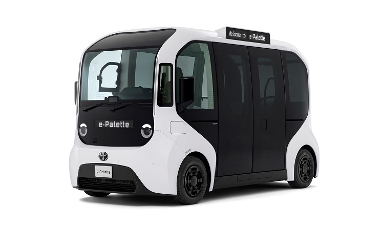 丰田量产mini公交车，250km续航，带线控转向？