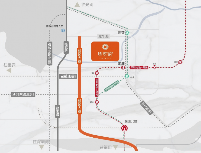 地理位置优越，都市核心生活圈